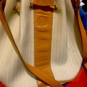 Vintage Fendi Bucket Bag.